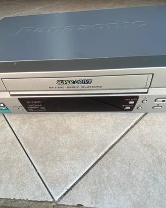 Videoregistratore vhs panasonic per uso ricambi