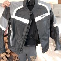 GIUBBOTTO IN PELLE MOTO 