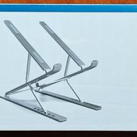 Supporto per laptop (notebook) in alluminio