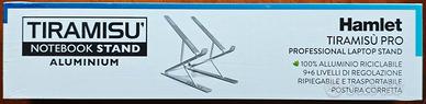 Supporto per laptop (notebook) in alluminio