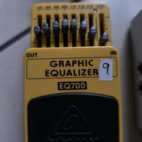 equalizzatore Grafico chitarra Beringer 