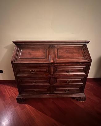 Elegante mobile ribalta d'epoca in legno