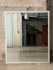Specchio da parete 83×70 cm con cornice in allumin