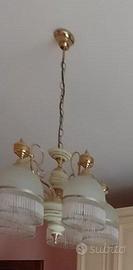 lampadario stile bella epoque
