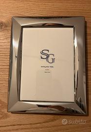 Cornice argento rettangolare