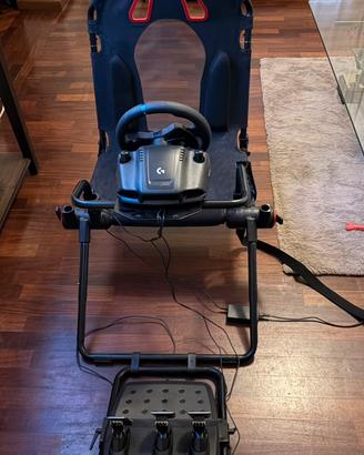 Postazione Guida, simulatore Volante-pedale-cambio