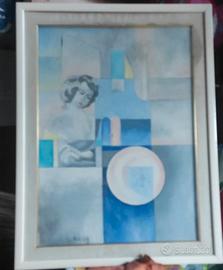 Stupendo dipinto su tela con cornice