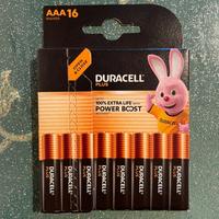 Pile Duracell plus mini stilo X16