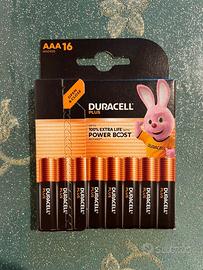 Pile Duracell plus mini stilo X16