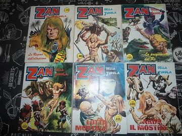 FUMETTI ZAN DELLA GIUNGLA  serie completa