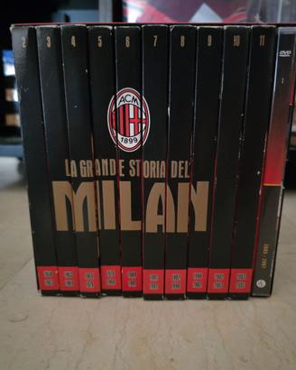 Dvd milan la storia