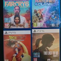 Giochi per PS5 condizioni pari al nuovo 