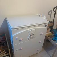 Fasciatoio italbaby con base girevole