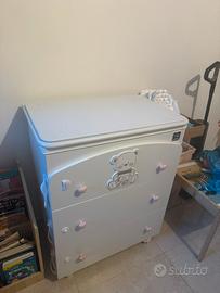 Fasciatoio italbaby con base girevole