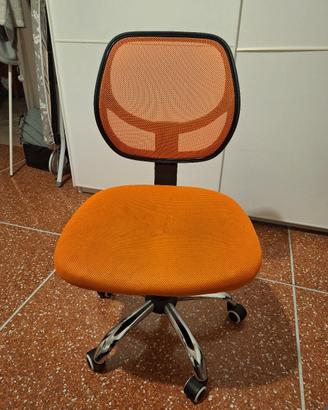 sedia da ufficio con schienale basculante