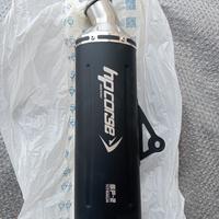 scarico Aprilia tuareg 