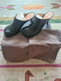 Bottega Veneta sabot mules laville neri 36.5 nuovi