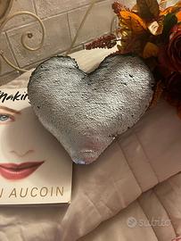 Cuscino paillettes double face