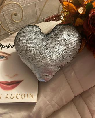 Cuscino paillettes double face