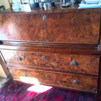 Ribalta scrivania prima meta' 800 noce luigi XVI