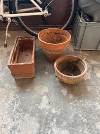 Set vasi terracotta