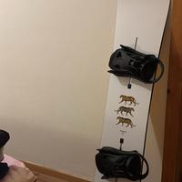 Snowboard burton + scarponi attacchi Step On