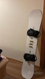 Snowboard burton + scarponi attacchi Step On