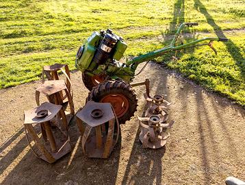 Motozappa Grillo 9000 diesel Lombardini 10HP