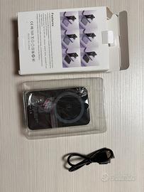 Power Bank magnetica grigio metalizzato 5000mAh