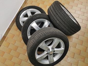 Cerchi in lega + Gomme  per Ford S-Max del 2007