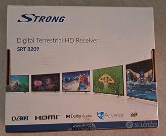 DECODER STRONG SRT8209 DVB-T2 E TV LED UNITED 15.4
