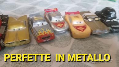 10 MODELLINI CARS PIXAR DISNEY IN METALLO PERFETTI