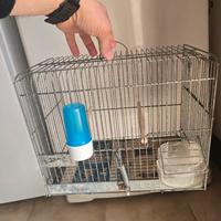 Gabbia con cassetto estraibile e griglia fondo