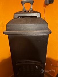 Stufa in ghisa da arredamento