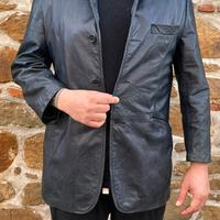 Giacca Pelle Uomo Stewart Xl made in Italy
