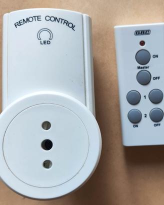 Presa wireless GBC con telecomando