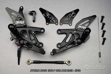 Pedane arretrate APRILIA RSV4 1000 1100 2013 2016