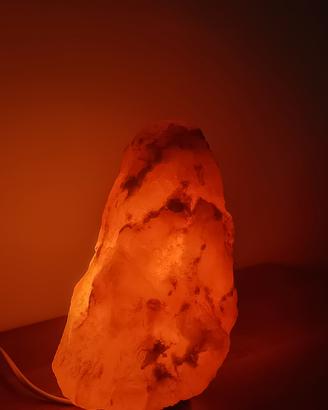 lampada di sale dell'Himalaya 