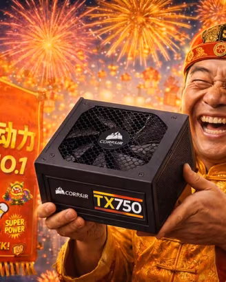 Li Wei – Corsair TX750 750W - Case Itek Bi‑Turbo