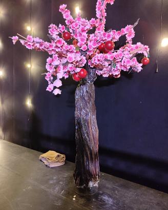 albero di ciliegio scenografico