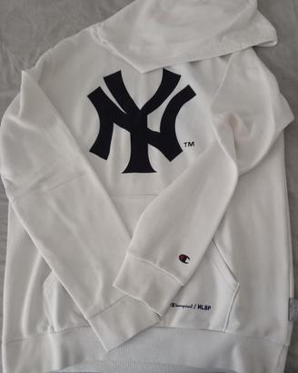 Felpa ragazzo New York bianca tg M  