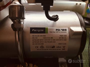 minicompressore aerografia 