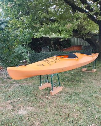 Kayak canoa doppio da mare Prijon.