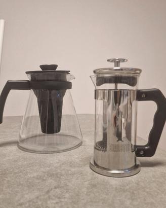 Set Teiera Tescoma + French Press Bialetti vetro