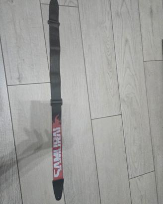 CYBERPUNK 2077 SAMURAI GUITAR STRAP AND PICK SET 