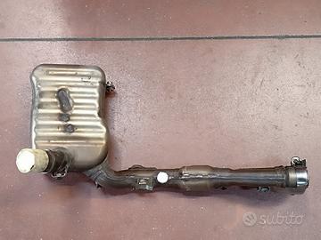 Catalizatore-sezione centrale scarico honda transa