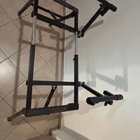 stand doppio per tastiere