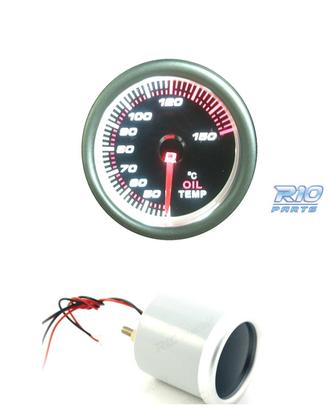 TERMOMETRO TEMPERATURA OLIO SFONDO NERO ILLUMINATO