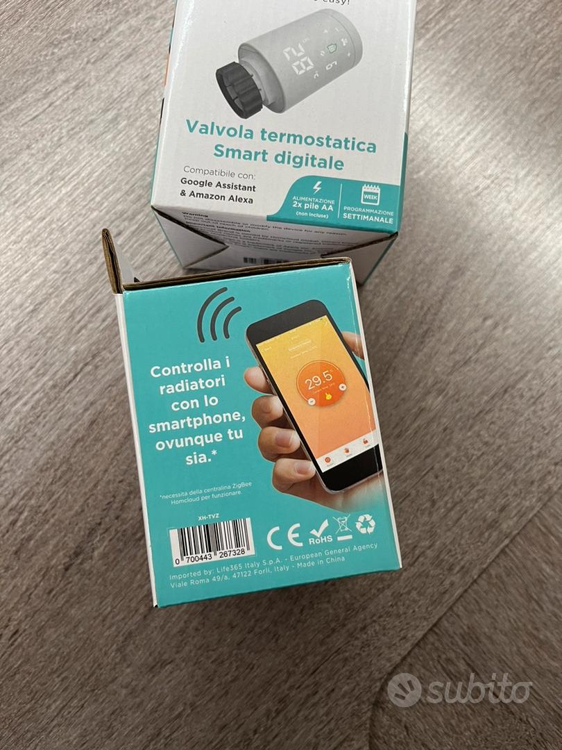 2 Valvole Homcloud termostatica digitale - Elettrodomestici In vendita a  Milano