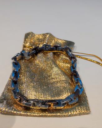 Bracciale acciaio ramato